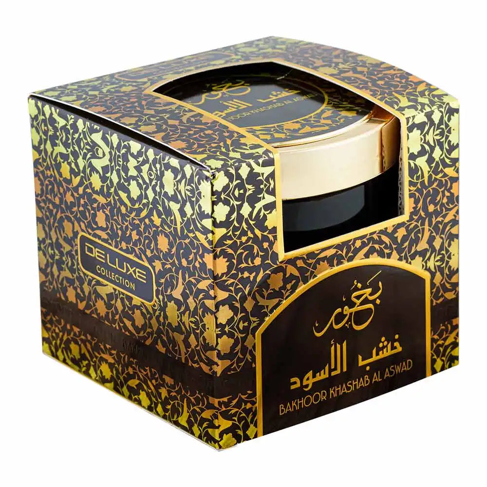 Deluxe Bakhoor Khashab Al Aswad 55 Gm