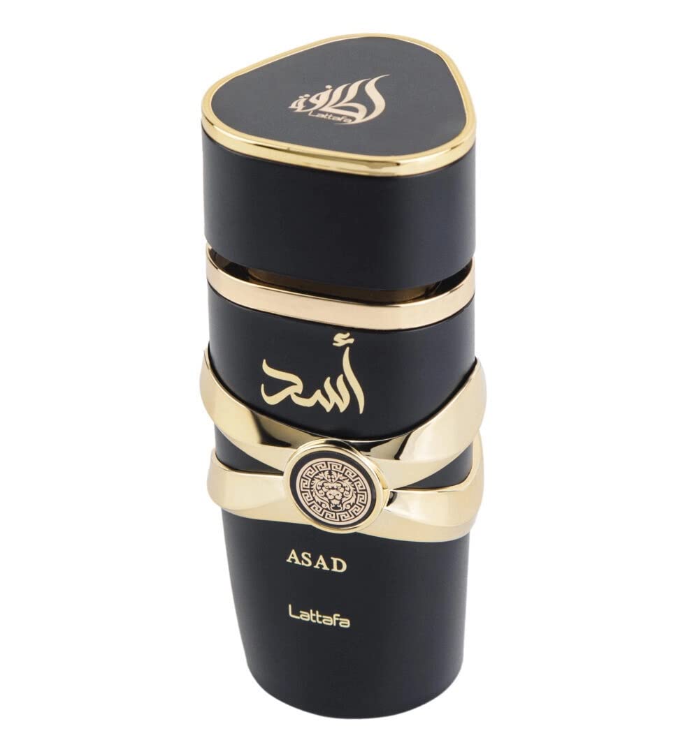 Lattafa Perfumes Asad for Unisex EDP 100ml, 3.4 Ounce