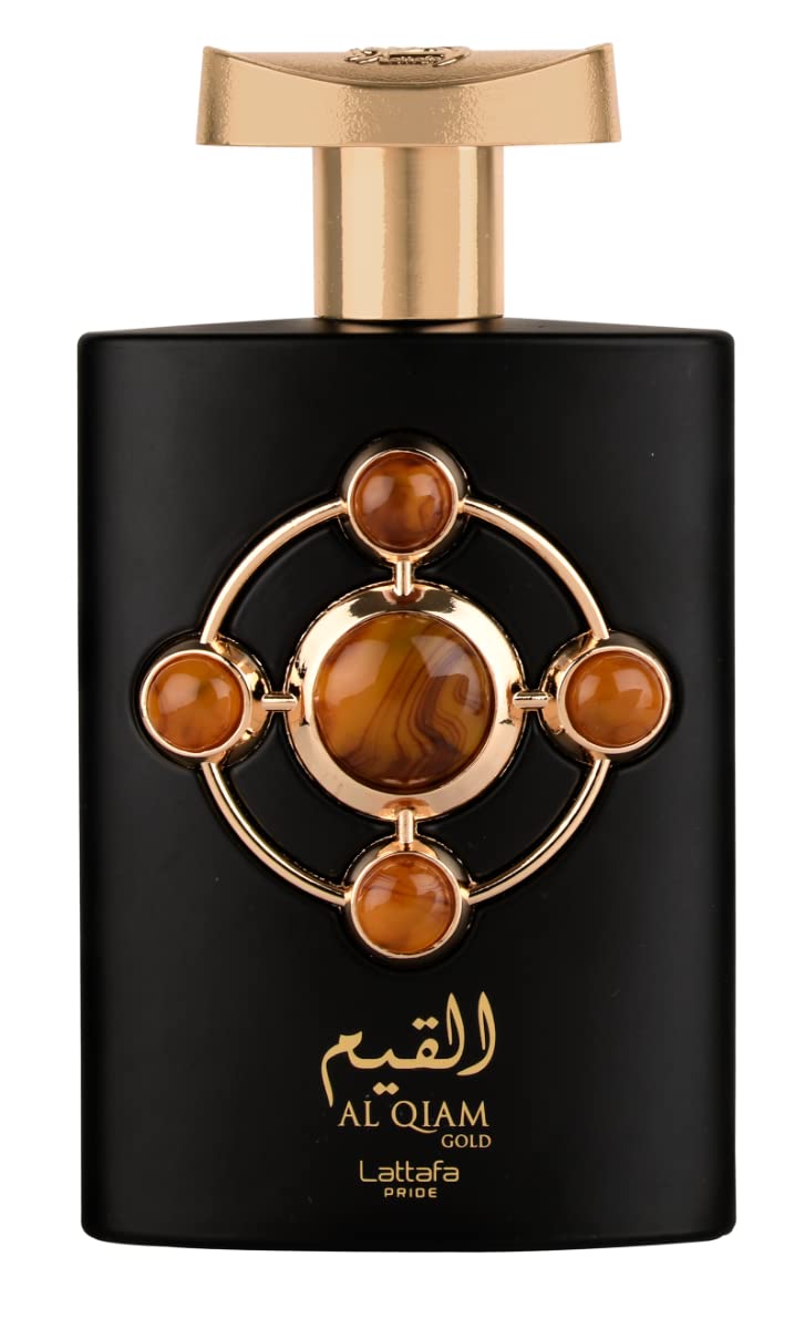 Lattafa Perfumes Al Qiam Gold For Unisex EDP Spray, 3.4 Ounce