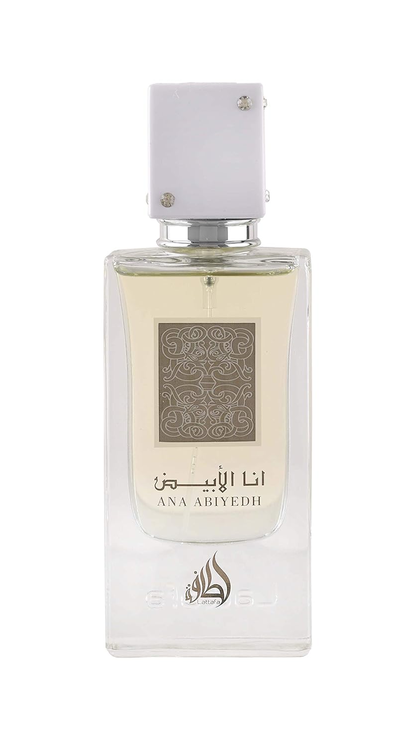 Lattafa Ana Abiyedh EDP Spray, 2.0 Ounce (Unisex)