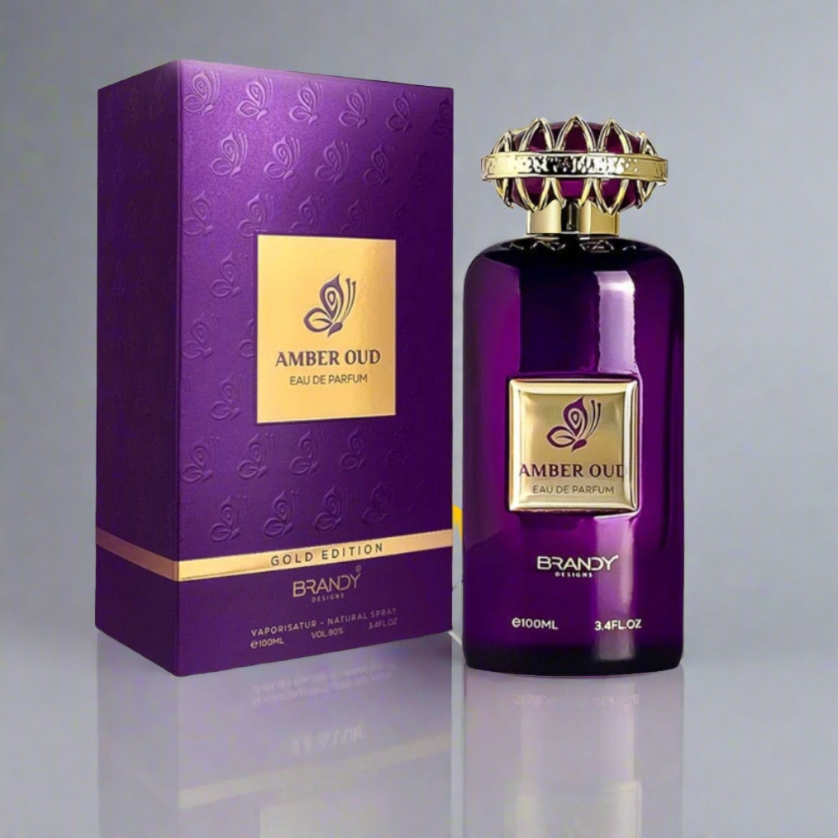 Brandy Designs Amber oud edp 100ml