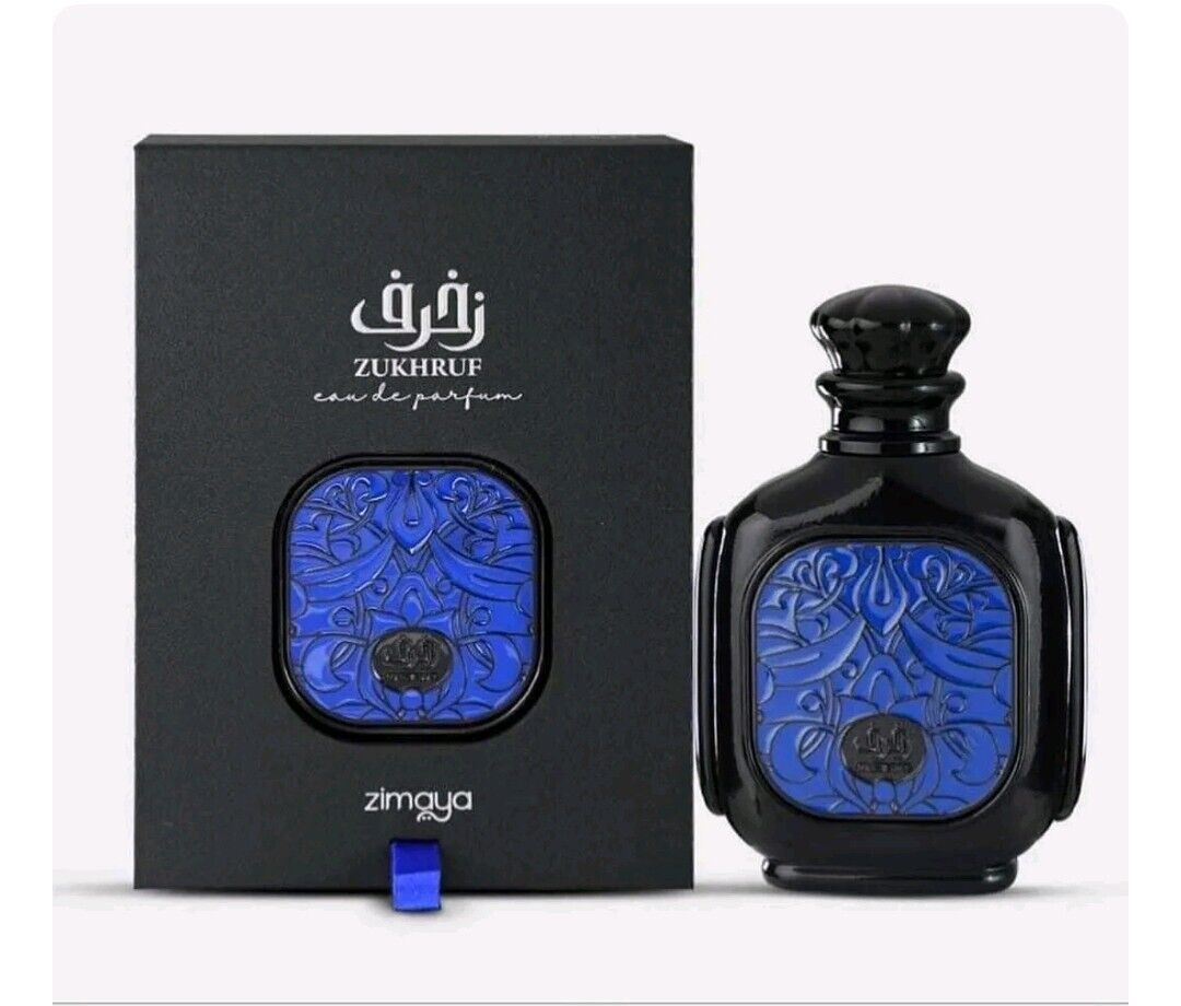 Zimaya Zukhruf Black 3.4 Oz EDP | New Masculine Scent