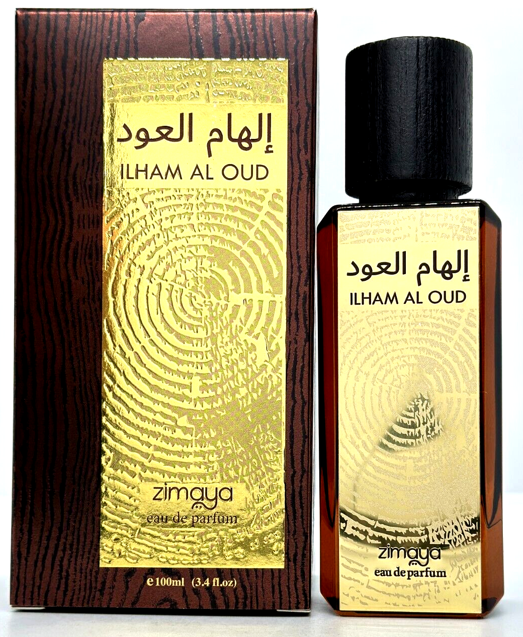 ZIMAYA ILHAM AL OUD EAU DE PARFUM UNISEX 3.4 Oz / 100 ml